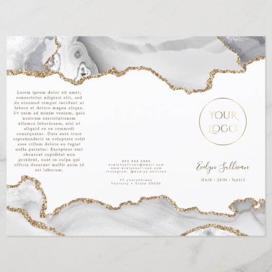 ホワイトアゲットパンフレット (正面)