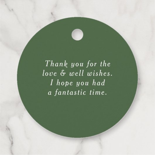 ホワイトアジサイフローラリースバースデーパーティー フェイバータグ (裏面)