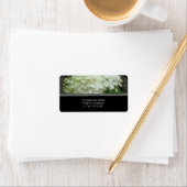 ホワイトアジサイ住所 シール (インサイチュ)