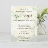 ホワイトアジサイ結婚ズのリハーサル招待状 招待状 (スタンド正面)