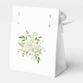 ホワイトアジサイ結婚フローラ感謝 フェイバーボックス (裏面サイド)