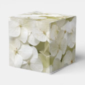 ホワイトアジサイ結婚フローラ フェイバーボックス (裏面サイド)