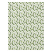 ホワイトアジサイ綿テーブルクロス テーブルクロス (正面)