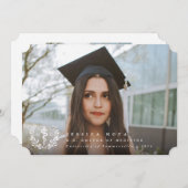 ホワイトアスレピウスMD医学博士の卒業 案内状 (正面/裏面)