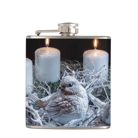 ホワイトアドベントリース フラスク (正面)