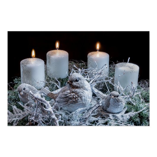 ホワイトアドベントリース ポスター (正面)