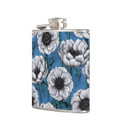 ホワイトアネモネ庭園 フラスク (左)