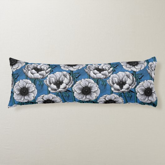 ホワイトアネモネ庭園 ボディピロー (正面)