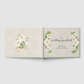 ホワイトアネモン結婚フローラ ゲストブック (全面)