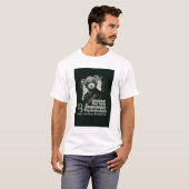 ホワイトアノニマスの心理分析者Teddy Bear Graphic Tシャツ (正面フル)