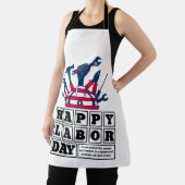 ホワイトアフターハッピーラバーデイホリデー エプロン (インサイチュ)