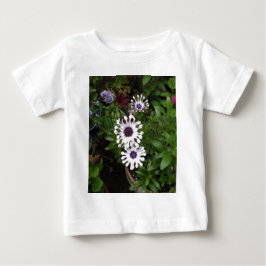 ホワイトアフリカンデイジー ベビーTシャツ