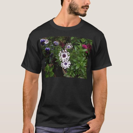 ホワイトアフリカンデージー Tシャツ (正面)