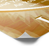 ホワイトアンゲリック翼のゴールデンルールのポスター – ポスター (角)