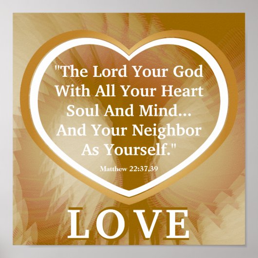 ホワイトアンゲリック翼のゴールデンルールのポスター – ポスター (正面)