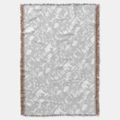 ホワイトアンドグレームーンクラウドベアーディアロッジボーイズ スローブランケット (正面縦)