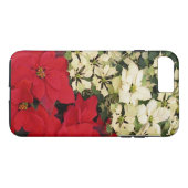 ホワイトアンドレッドポインセティアスIホリデイフローラ Case-Mate iPhoneケース (裏面(横))
