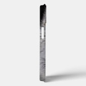 ホワイトアークティックウルフ顔野生生物ポートレート Case-Mate iPhoneケース (裏面 / 右)