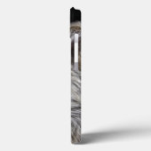 ホワイトアークティックウルフ顔野生生物ポートレート Case-Mate iPhoneケース (裏面 / 左)