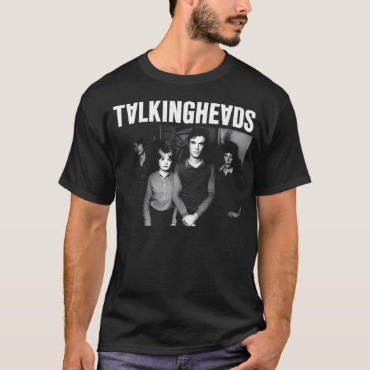 ホワイトアートメンバー – Talking Heads T Shirt Tシャツ (正面)