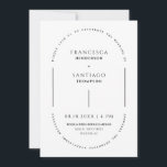 ホワイトアーミニマルチQRコード結婚のフォト招待状 招待状<br><div class="desc">このミニマエレガントリストの結婚式招待状はスタイリッシュ、円形の文字読の「親切に私たちに参加祝」のエレガントなトップに配置されたアーチのレイアウトを備え、ロマンチックでtouchを追加します。洗練されたセリフフォントはカップルの名前を洗練された外観でハイライト。カードの背面には、幸せなカップルの個人的な写真のための宇宙とゲストのためのカスタマイズ可能なQRコードが含まれ、RSVPに追加の詳細を見つける。追加のRSVPカードと詳細カードを切り詰めフレンドリーて、このオールインワンのエコ招待で緑色に進んでみよう。招待状の背面に自分のQRコードを追加するだけで、ゲストはRSVPにアクセスでき、詳細な情報を確認で結婚きる。名前カスタマイズと簡単の手順で言葉を使い、幸せなカップルの写真と一緒に招待カードをパーソナライズし与えて、個人のtouchとユニークして欲しい。ご注意：文言のフレーズ「親切に私たちの祝の結婚に参加しよう」、前面の「披露宴即式」および背面の「返信の好意が要求される」は、線やグラフィック要素のアートワークと共に、編集、削除、移動、または変更できない。彼らは固まっている。色もしを変更する必要がある場合は、招待カーカスタマイズドを変更できる。この招待は、文字、電子メール、またはソーシャルメディアを通じて、自分の文字で簡単にパーソナライズしてデジタル共有することができる。または、印刷されたバージョンをゲストに郵送するか、両方を実行して、より多くの経験を得るために後を追は、デジタル版を送信し、印刷されたコピーを使用してアップパーソナライズされたする。</div>