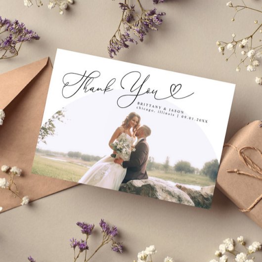 ホワイトアー結婚チの感謝スクリプト サンキューカード