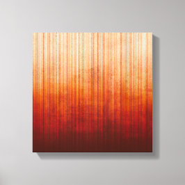 ホワイトイエローオレンジレッドブルゴーニュストライプの抽象芸術 キャンバスプリント