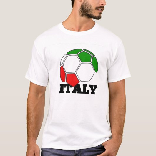 ホワイトイタリアTシャツ。02 Tシャツ (正面)