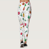 ホワイトイースターパターンレギンス レギンス (裏面)