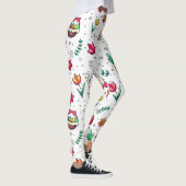 ホワイトイースターパターンレギンス レギンス (右)