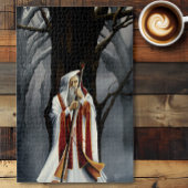 ホワイトウィザードオークツリーファンタジー ジグソーパズル