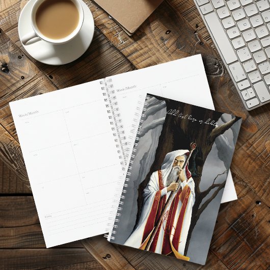 ホワイトウィザードオークツリーファンタジー プランナー手帳