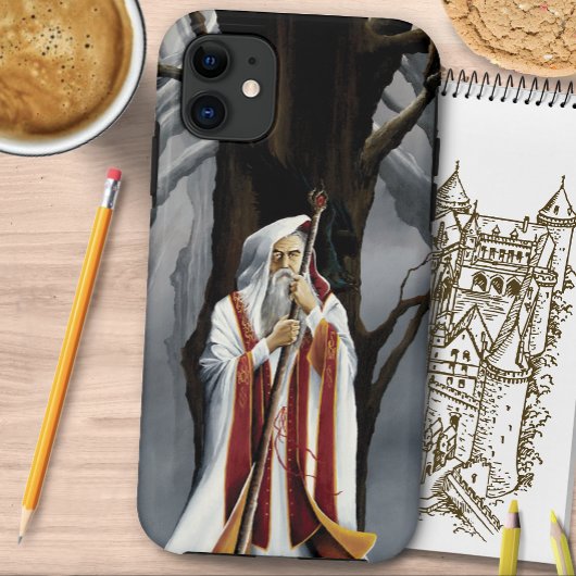ホワイトウィザードオークツリーファンタジー Case-Mate iPhoneケース