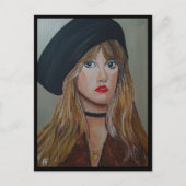 ホワイトウィッチ絵を描ズバイアルフレッドキツネ収集可能 ポストカード (正面)