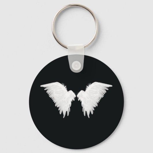 ホワイトウィングキーチェーン キーホルダー (正面)