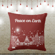 ホワイトウィンターカントリー平和オンアース・シルエット