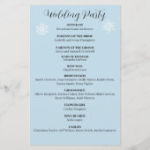 ホワイトウィンタードラゴン雪片ブルー (裏面)