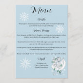 ホワイトウィンタードラゴン雪片ブルー メニュー (正面)