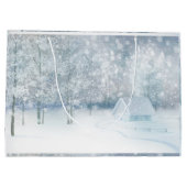 ホワイトウィンターワンダーランド ラージペーパーバッグ (裏面)