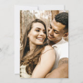 ホワイトウィンター結婚フローラ セーブザデート (裏面)