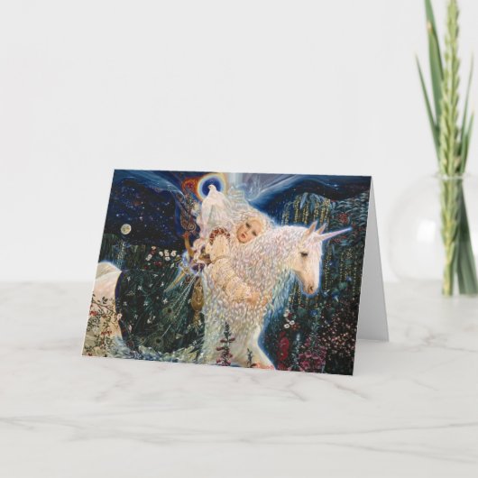 ホワイトウィンド – エリザベス・カイルによる愛のメッセンジャー。 カード (正面)