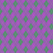 ホワイトウェスティテリアピンクパープルグリーンクリスマス ラージクリスマスストッキング