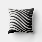 ホワイトウェーブ枕 クッション (裏面)