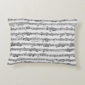 ホワイトウォッシュウッドの楽譜 アクセントクッション (裏面)