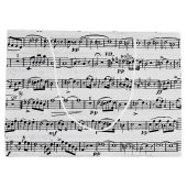 ホワイトウォッシュウッドの楽譜 ラージペーパーバッグ (裏面)