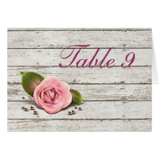 ホワイトウォッシュウッドピンクのローズフランスの国の結婚式