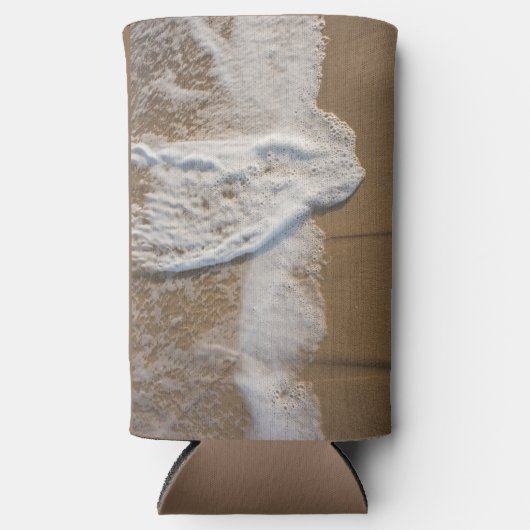 ホワイトウォッシュオンビーチ スリム缶クーラー (正面)