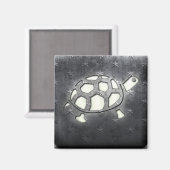 ホワイトウォッシュカメ マグネット (正面/裏面)