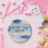 ホワイトウォッシュII ペーパープレート (パーティー)