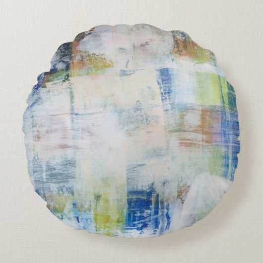 ホワイトウォッシュIII ラウンドクッション (正面)